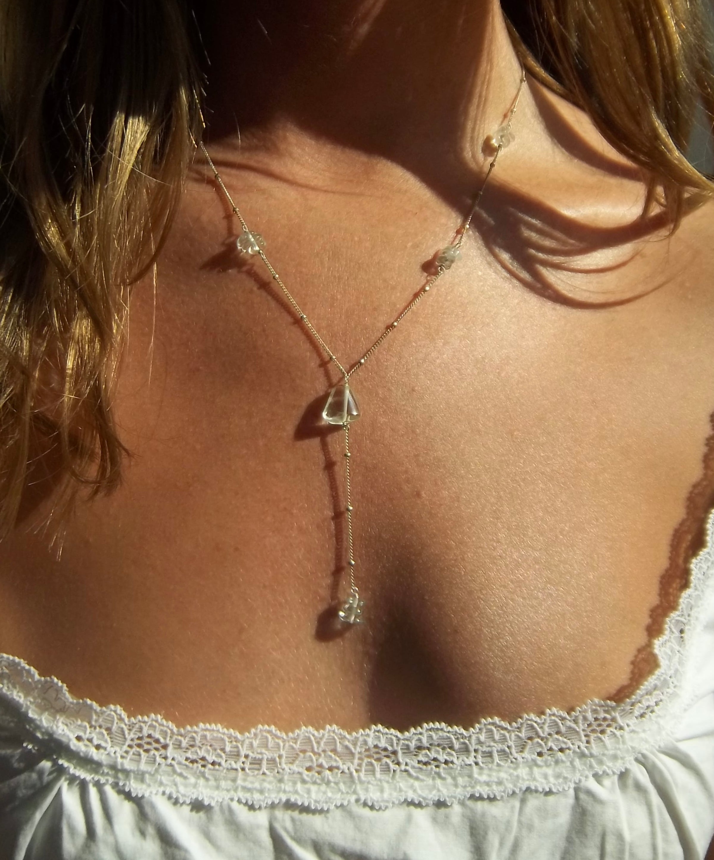 Glow Lariat Necklace