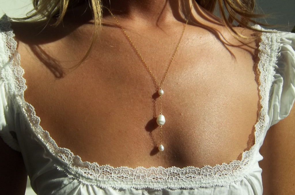 Blossom Lariat Necklace