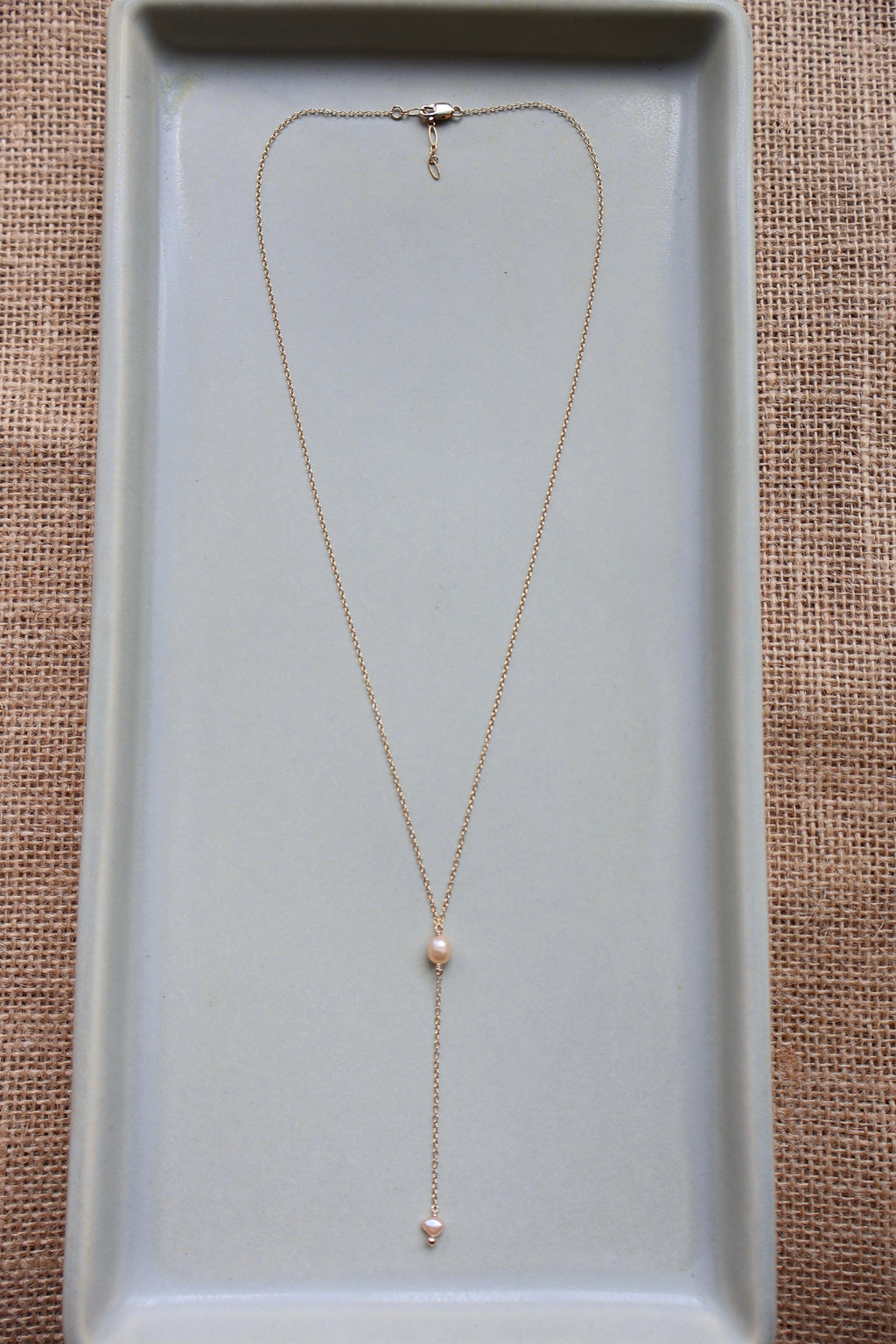 Rosa Lariat Necklace
