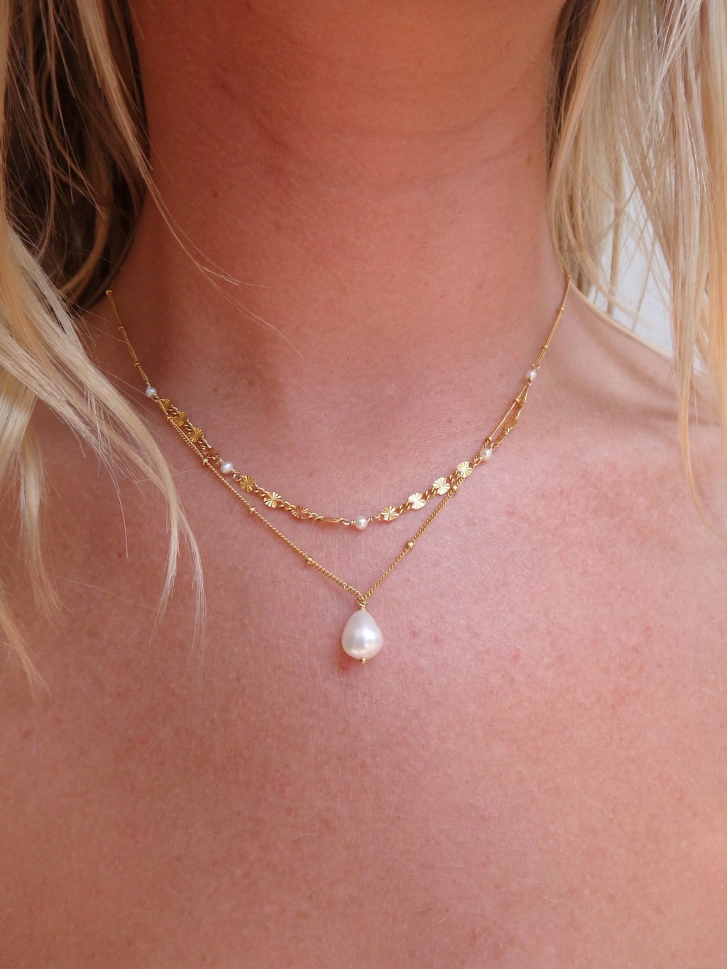 Marigold Cascade Necklace