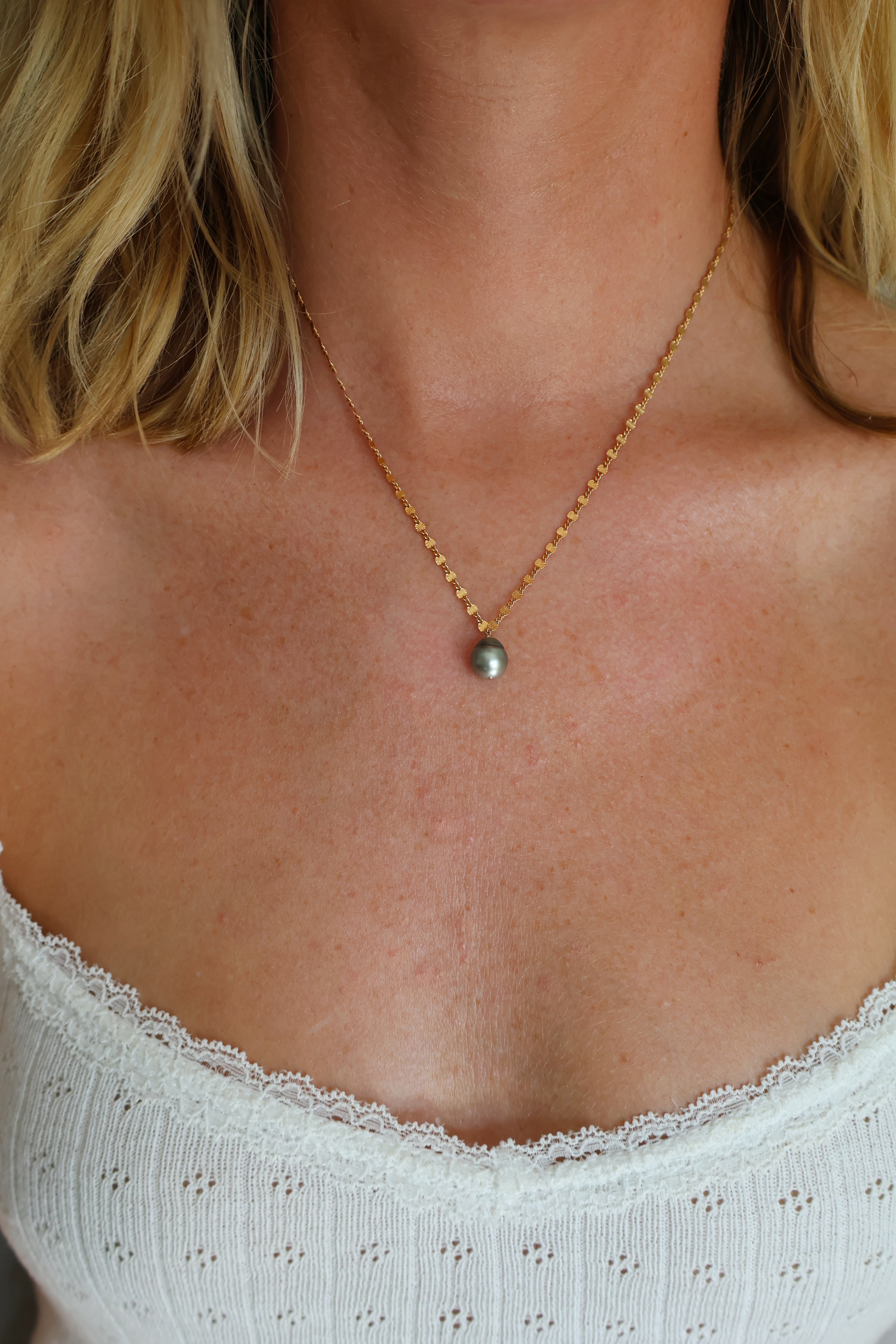 Until Dark Necklace • Tahitian Pearl
