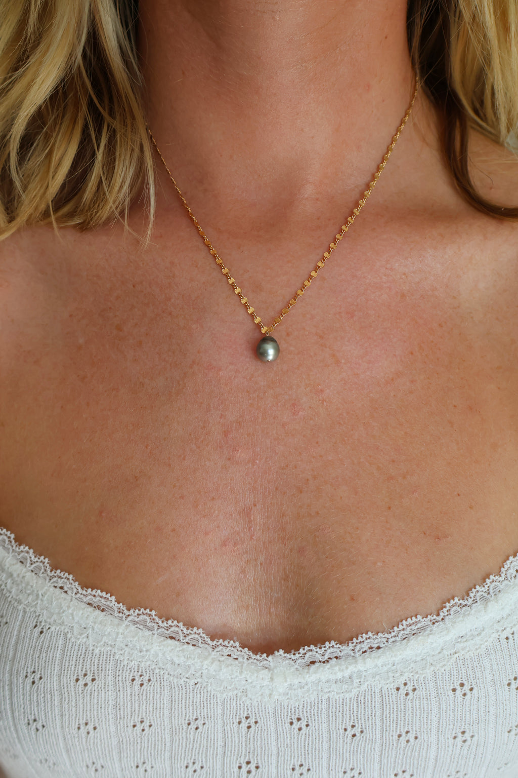 Until Dark Necklace • Tahitian Pearl
