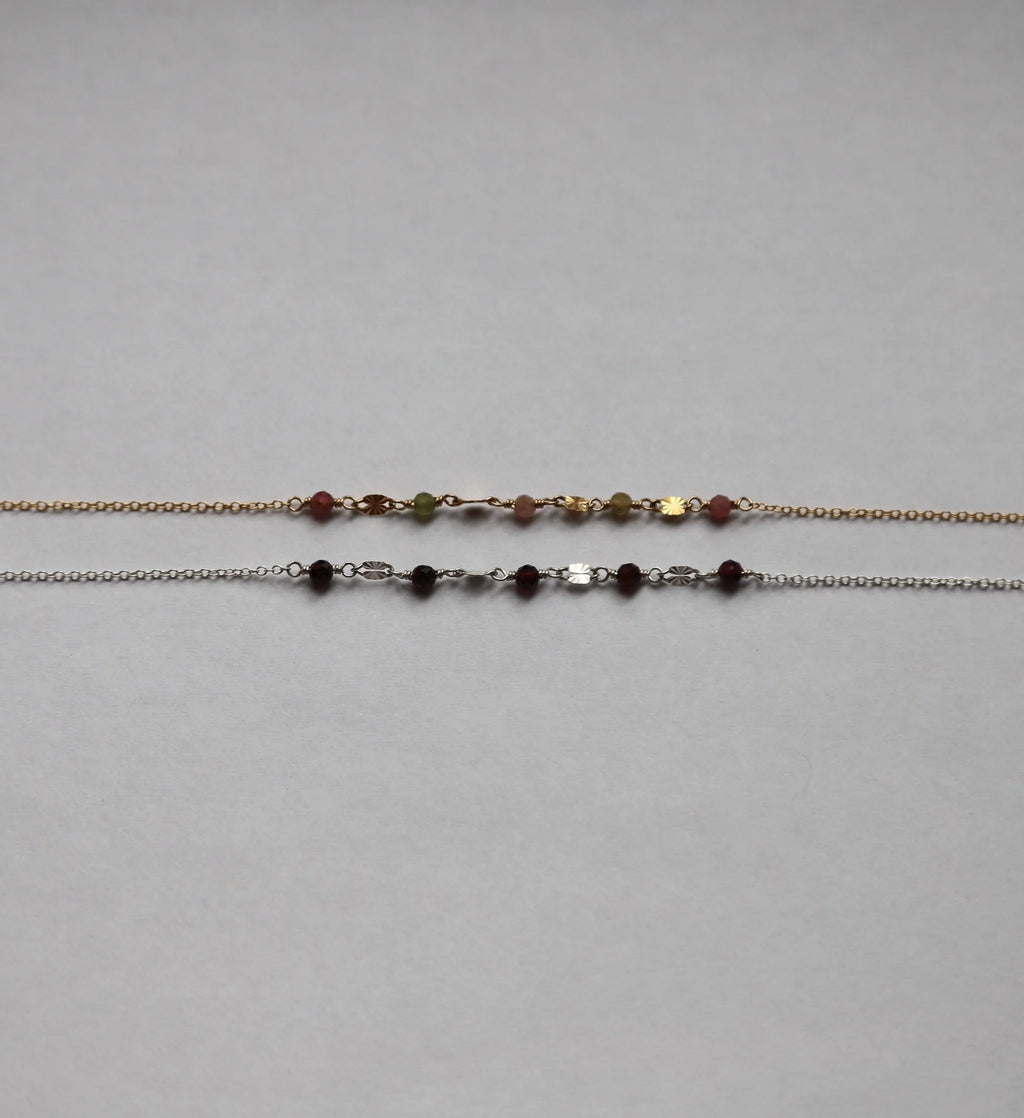 Starburst Birthstone Necklace
