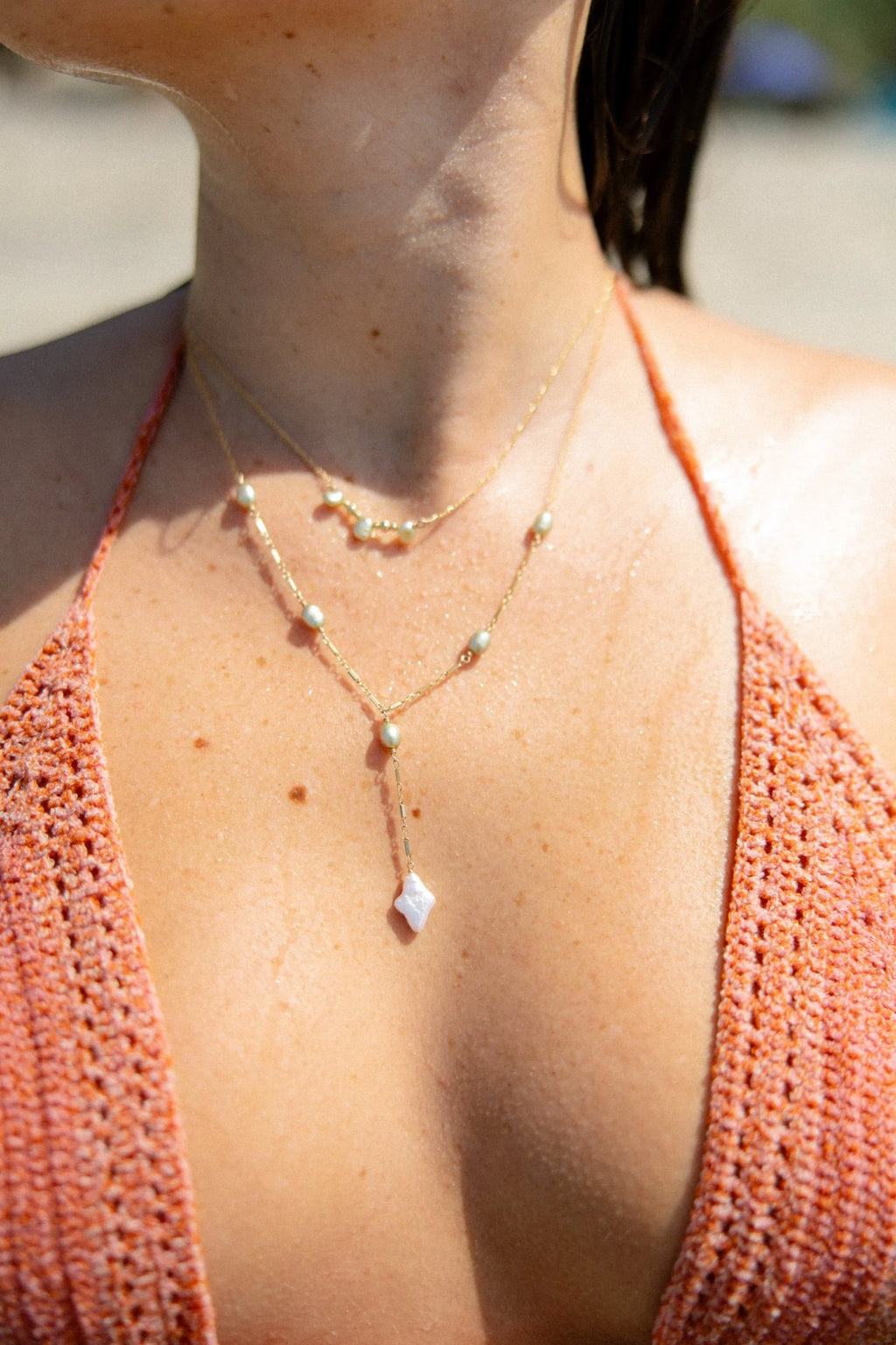 Leo Lariat Necklace