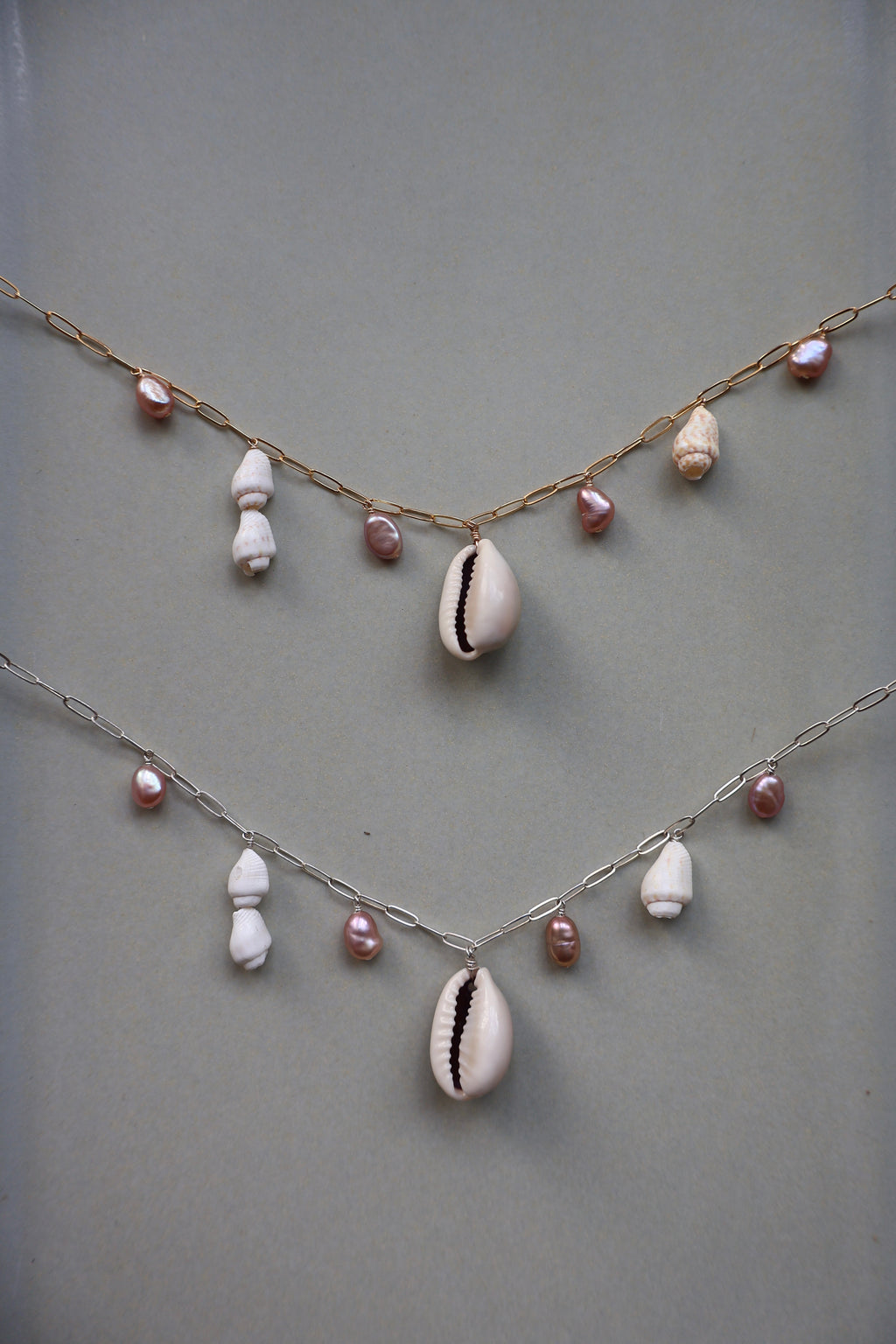 Cowrie Charm Necklace
