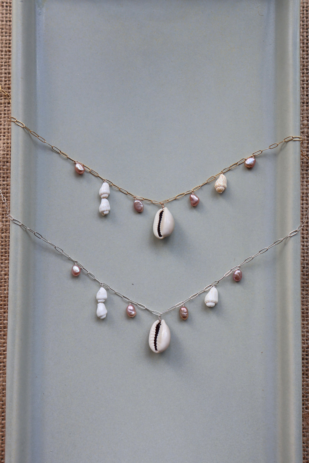 Cowrie Charm Necklace
