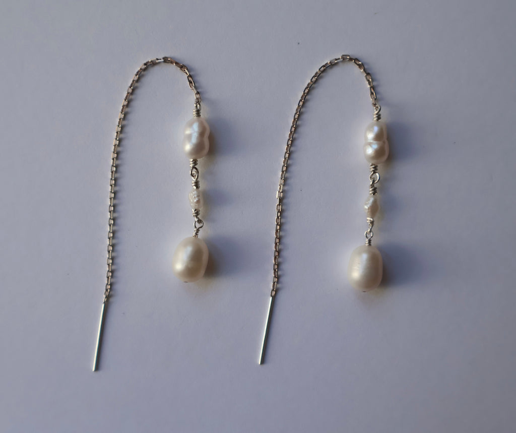 Paradise Cove Threader Earrings