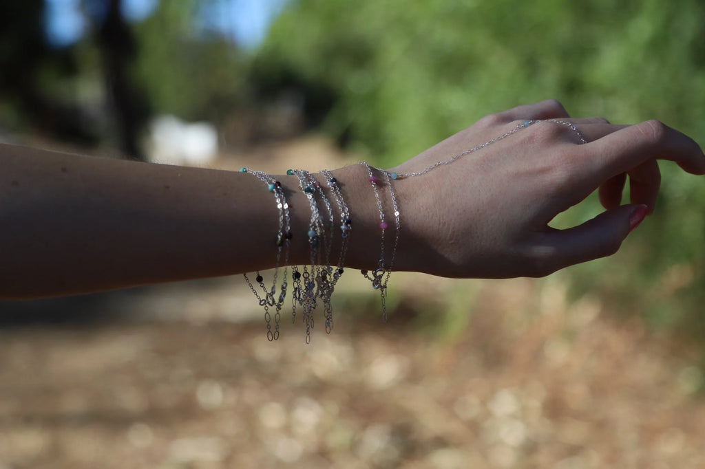 Orbit Birthstone Bracelet