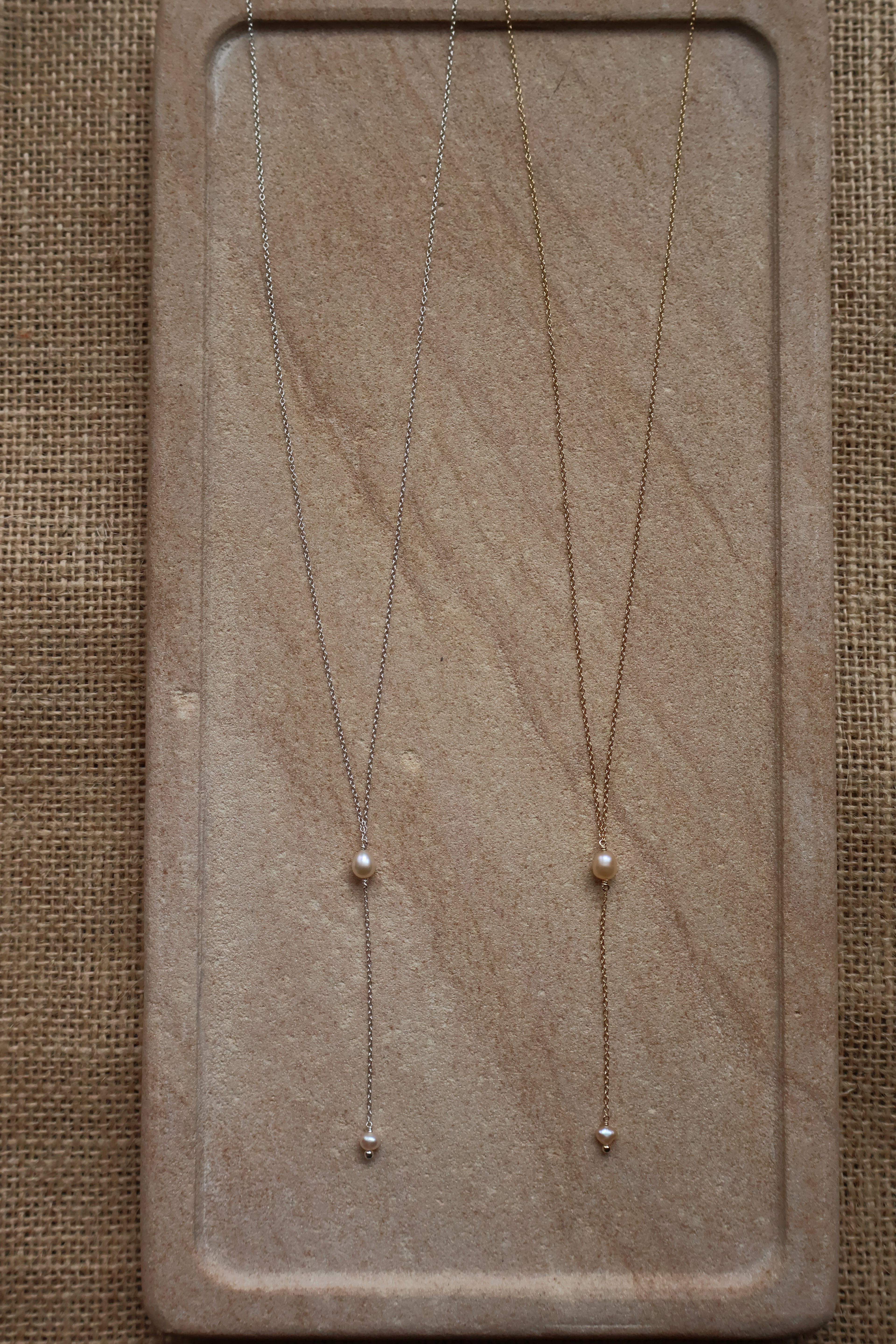 Rosa Lariat Necklace