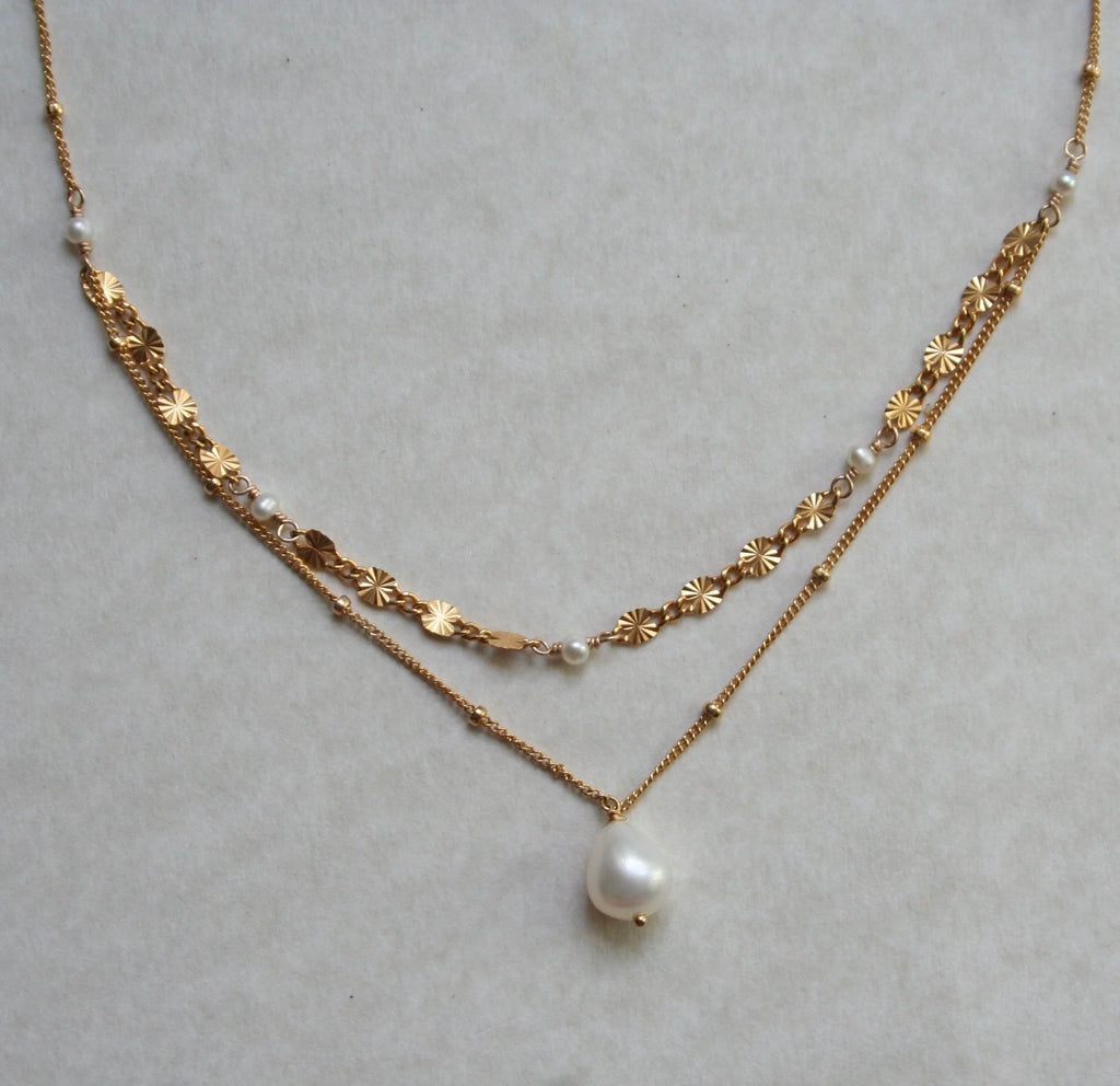 Marigold Cascade Necklace