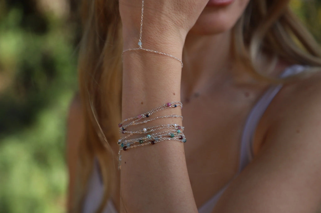 Orbit Birthstone Bracelet