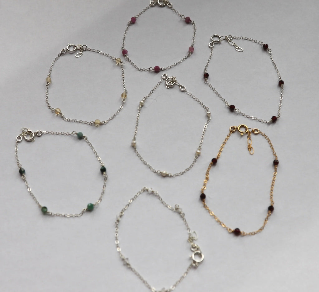 Orbit Birthstone Bracelet