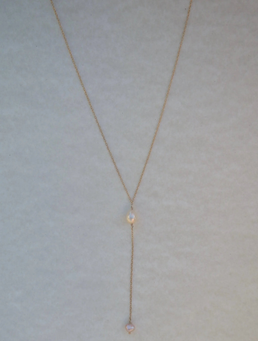 Rosa Lariat Necklace