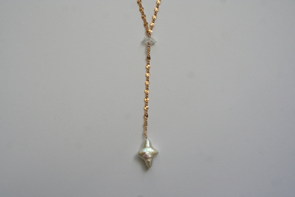 Star Crossed Lariat Necklace