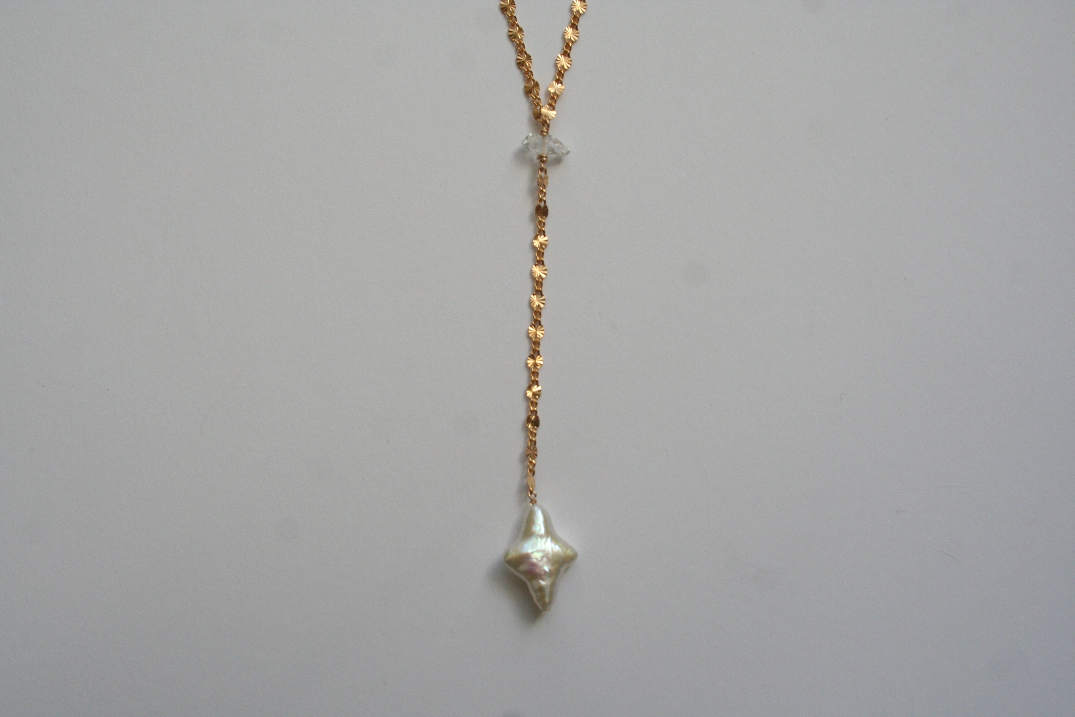 Star Crossed Lariat Necklace