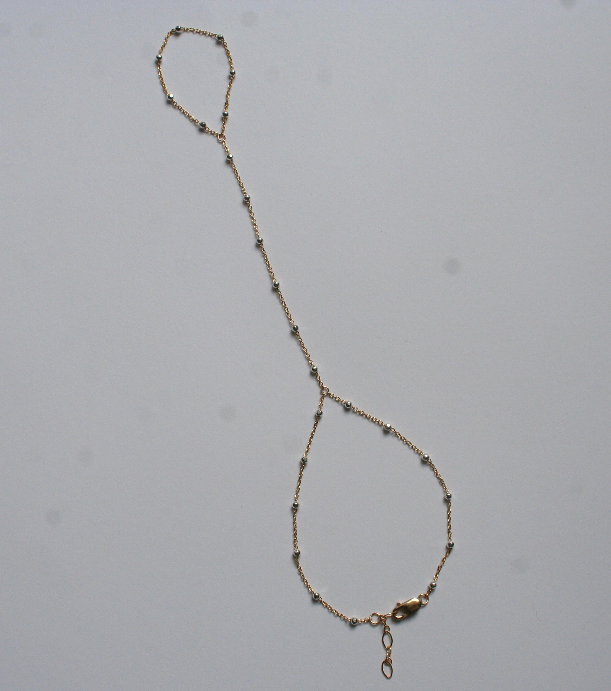 Mixed Metals Handchain