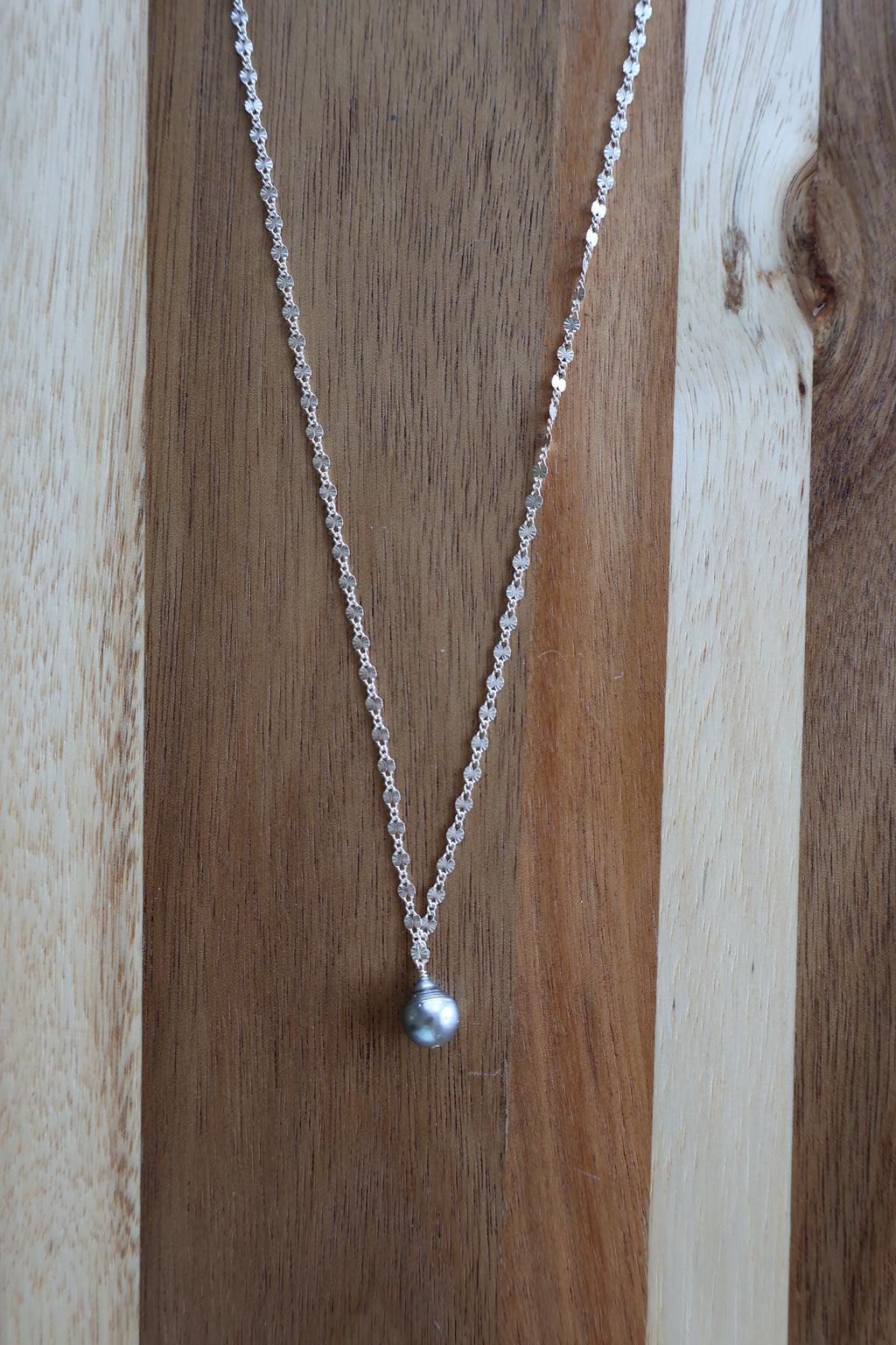 Until Dark Necklace • Tahitian Pearl