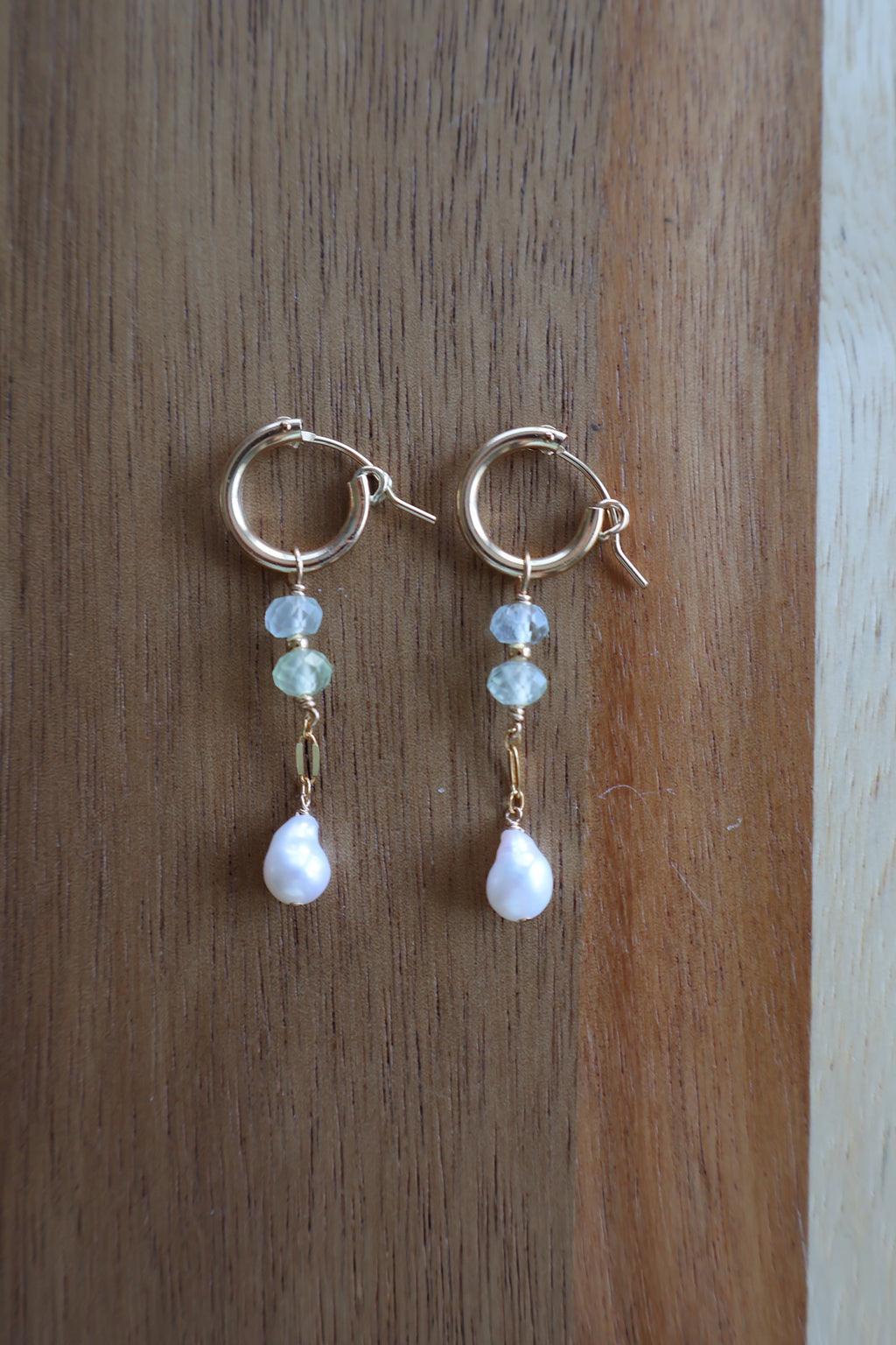 Aqua Earrings