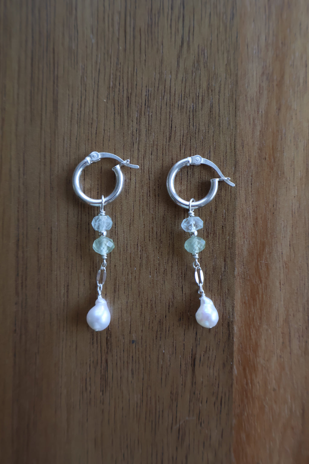Aqua Earrings