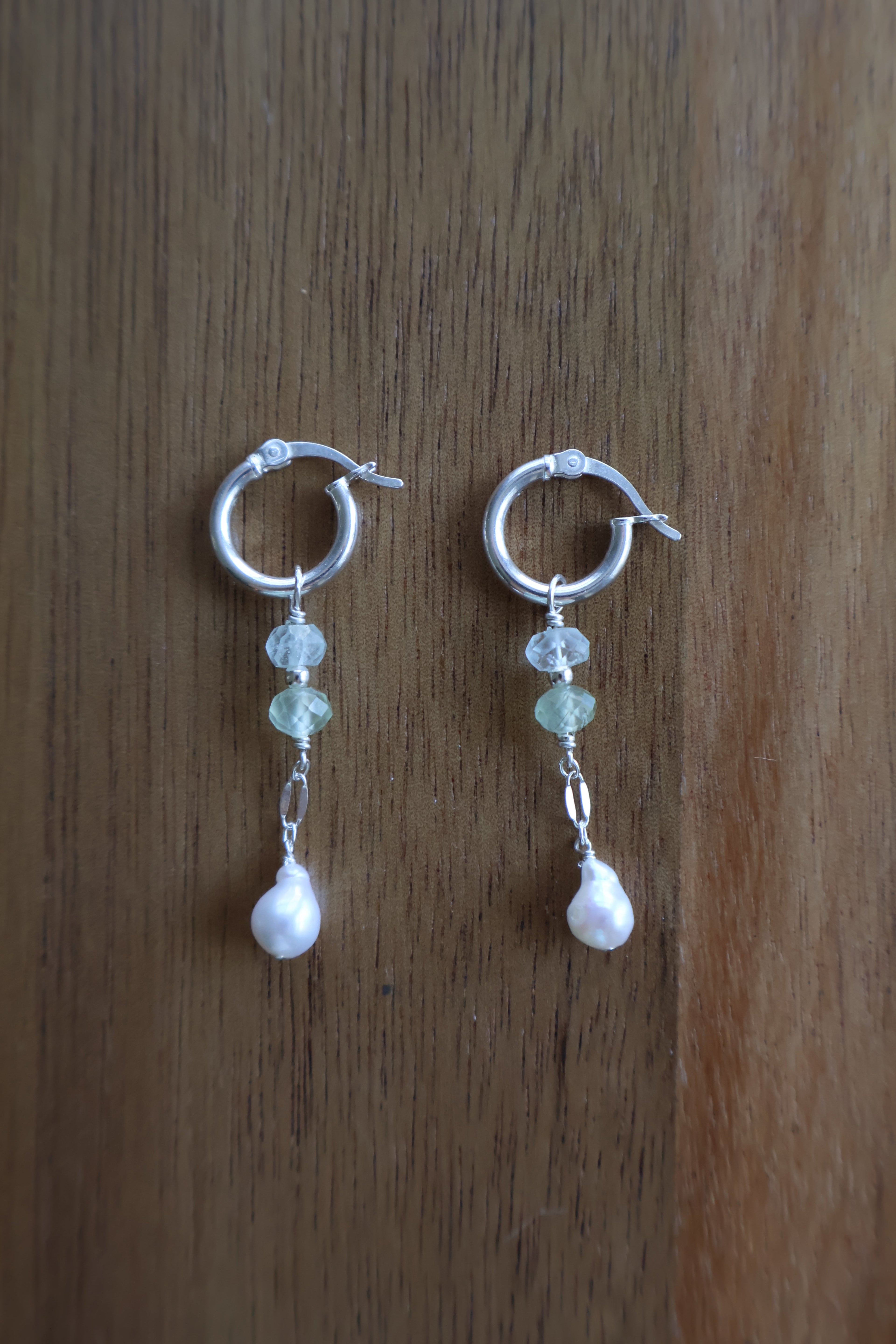 Aqua Earrings